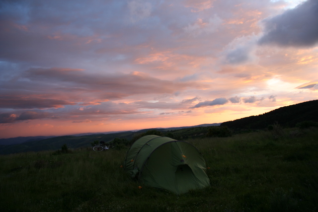Morgenstimmung auf O Cebreiro