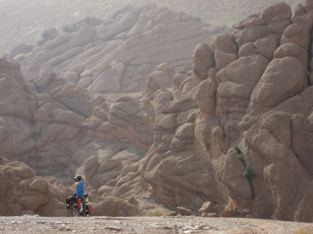 Fotostopp aux Gorges du Dades