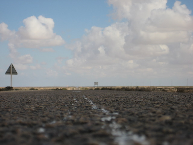 Endloser Asphalt