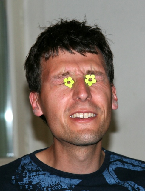 Dave mit Durchblick